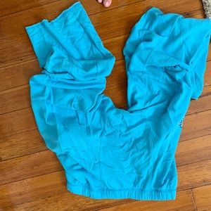 PINK Victoria's Secret Pants - Victoria Secret blue sweatpants PINK Victoria's Secret Pants - Victoria Secret blue sweatpants
